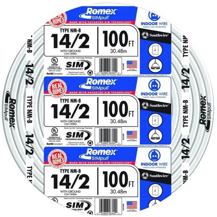 Romex 14/2NM-WGX100